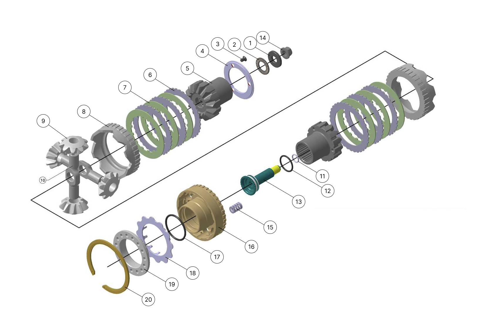 Diff Mechanism 5B - Differential Mechanism – Race and Rally
